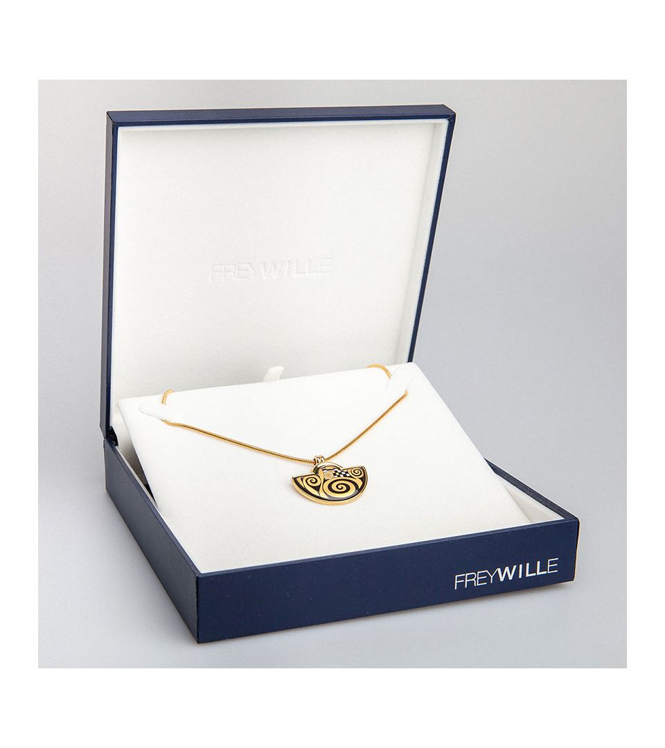 Кулон Малый полумесяц & Цепочка Змейка