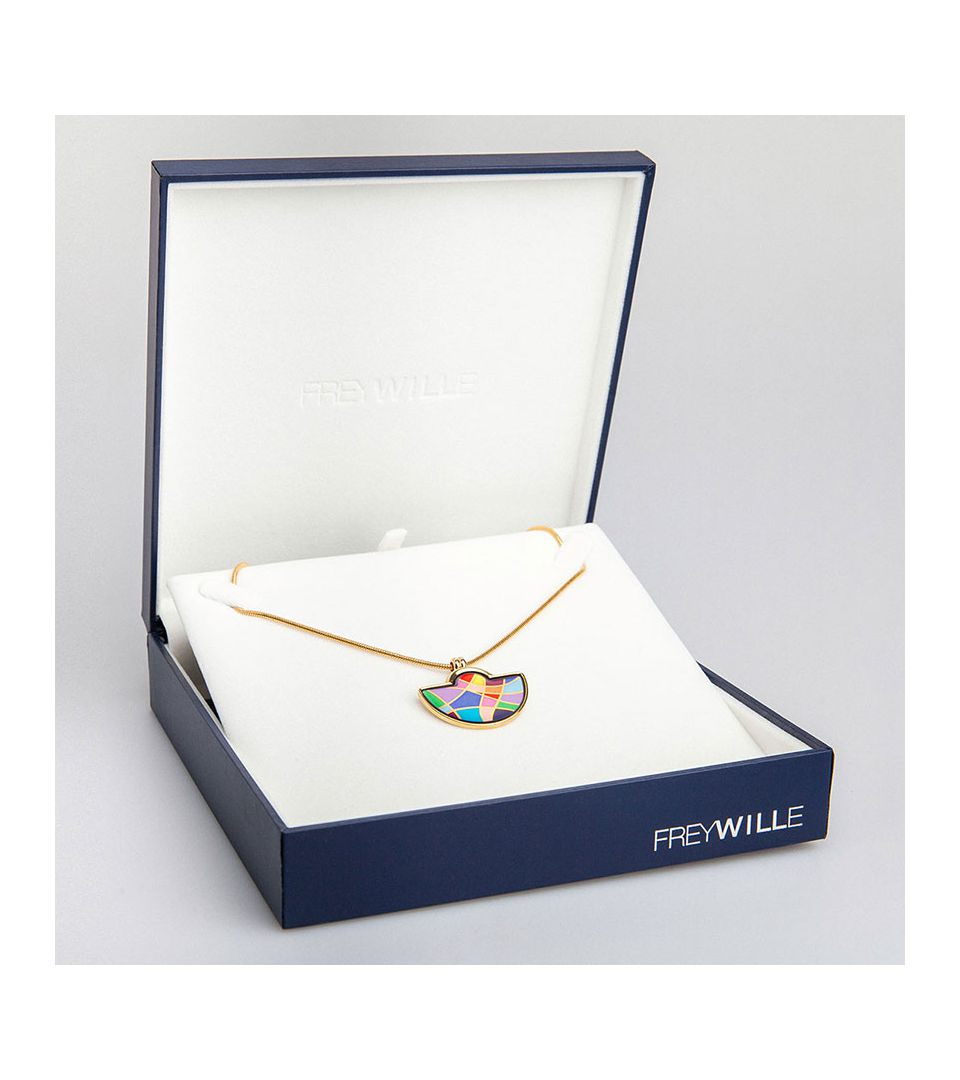 Кулон Малый полумесяц & Цепочка Змейка