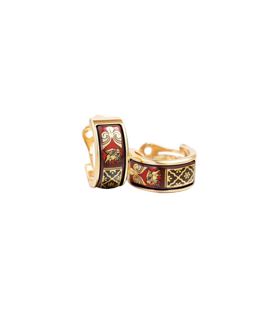 Серьги Мини-креолы